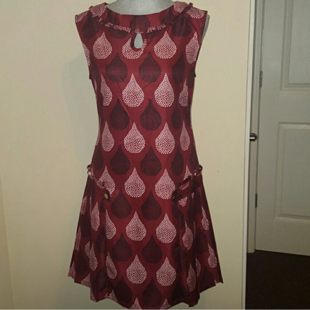 💕ULTRA RARE NWOT Dear Creatures retro dolly mod shift dress twee Zooey anthro